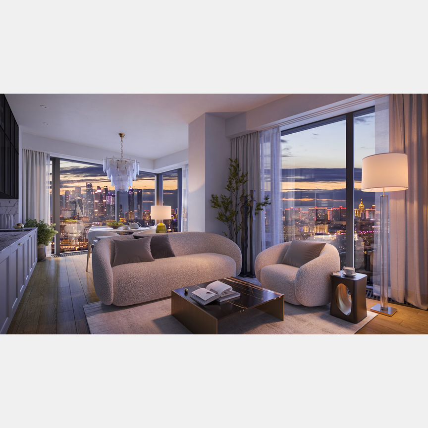 4-к. квартира, 113,9 м², 2/32 эт.