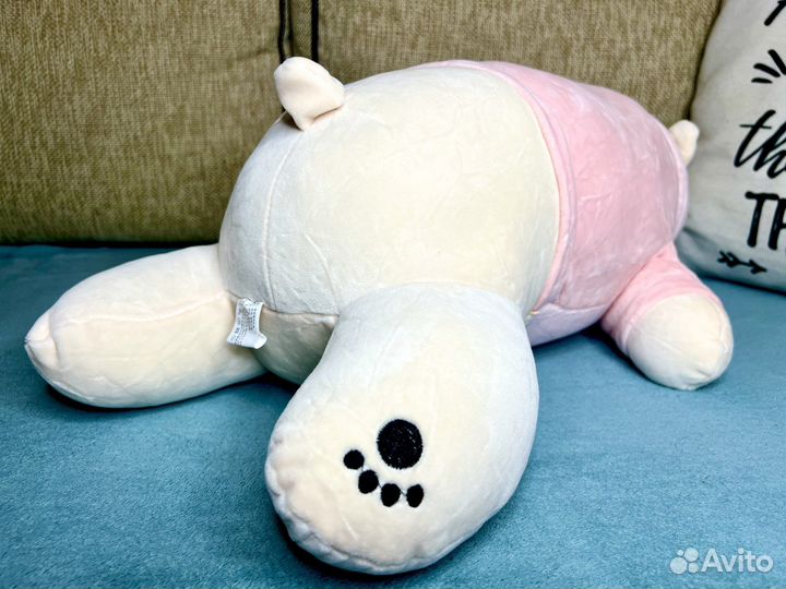 Плюшевый мишка подушка