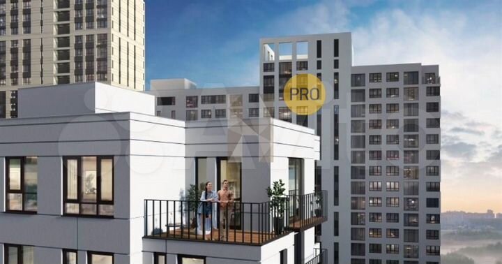 2-к. квартира, 64,8 м², 9/12 эт.