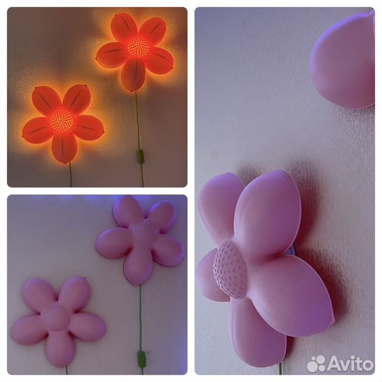 Светильник IKEA с лампочками