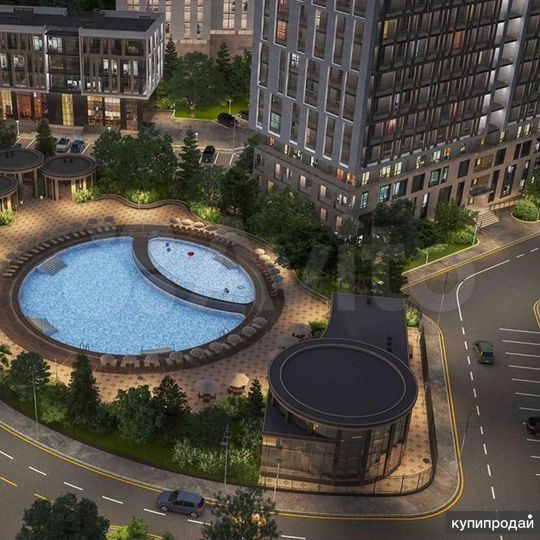 Квартира-студия, 26,3 м², 1/20 эт.