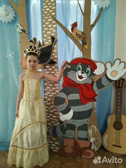 Новогодний костюм для девочки 130-140