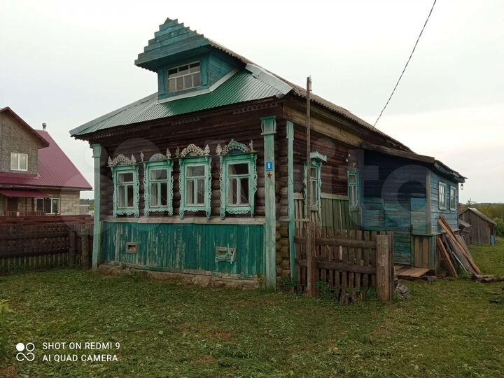 Дом 33,6 м² на участке 55 сот.