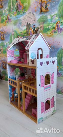 Дом для кукол Demi Star с аксессуарами 14 шт