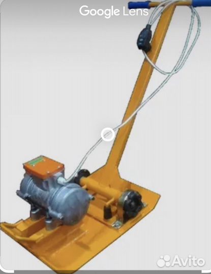 Аренда электрической виброплиты