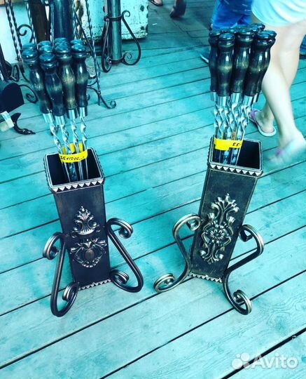 Тубос подставка для шампуров