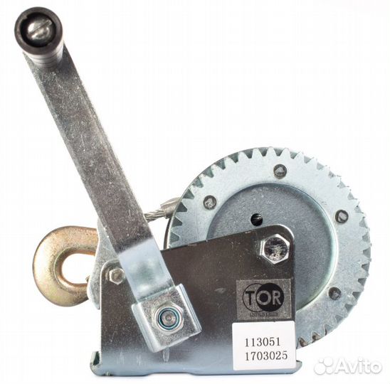 Лебедка ручная лф-1200 (FD) г/п 0,5т, длина троса