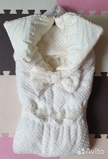 Конверт на выписку плюшевый