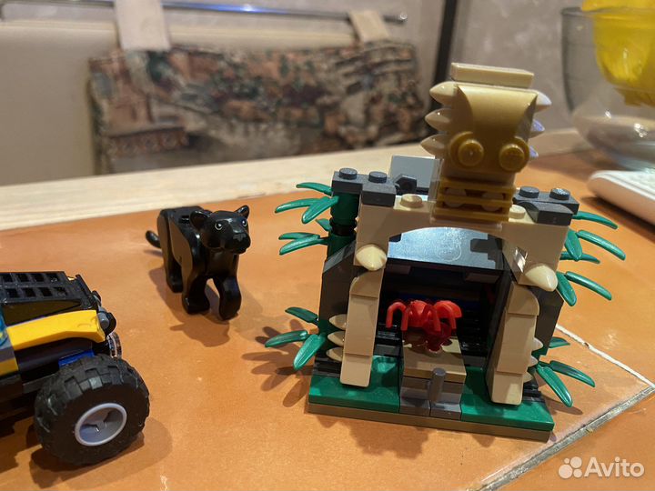 Lego City внедоржник на гусенице, квадроцикл