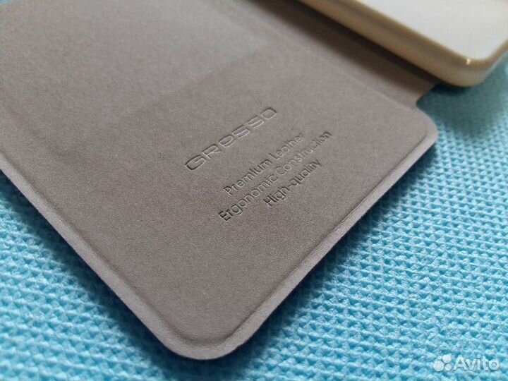 Магнитный Чехол-книжка для Nokia 7 Plus (Синий)