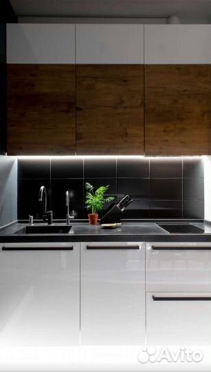 Кухня белая на заказ