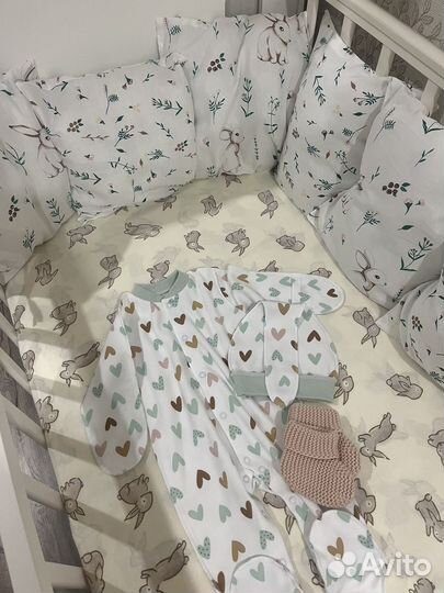 Бортики в кроватку