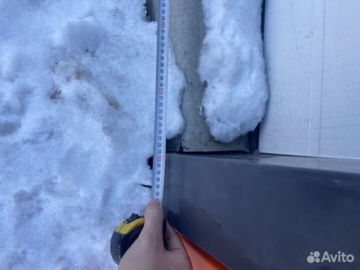 Ворота секционные автоматические б/у