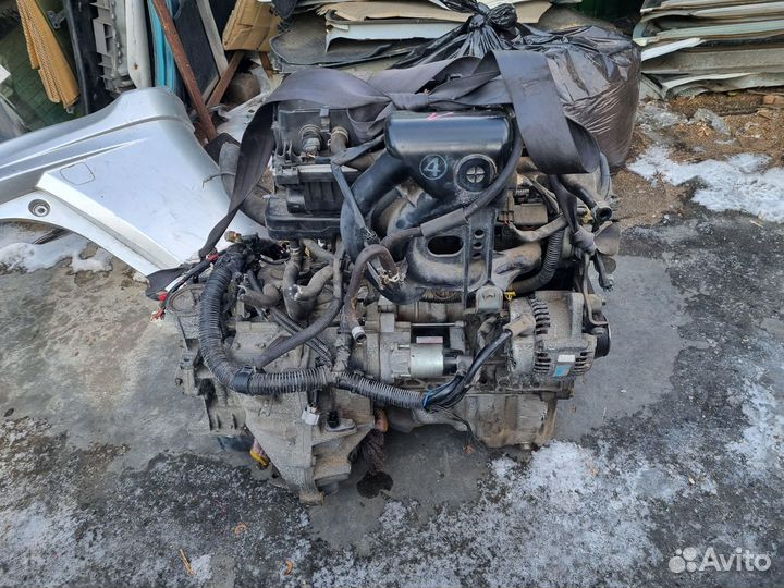 Двигатель Suzuki Wagon R MH21S K6A