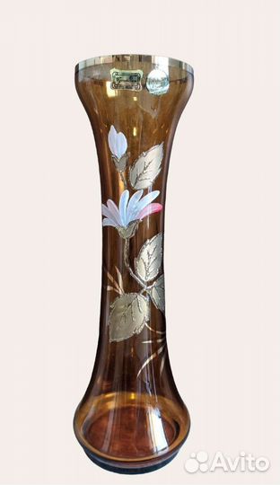 Вазы Чехия Egermann богемское стекло