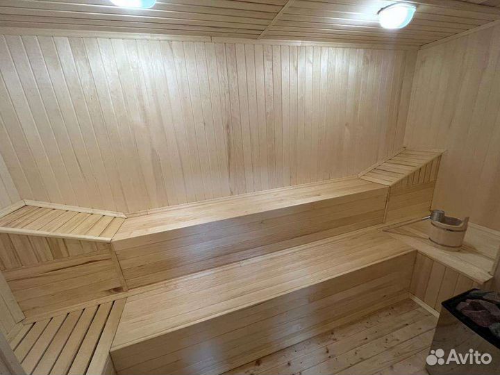 Сауна с бильярдом