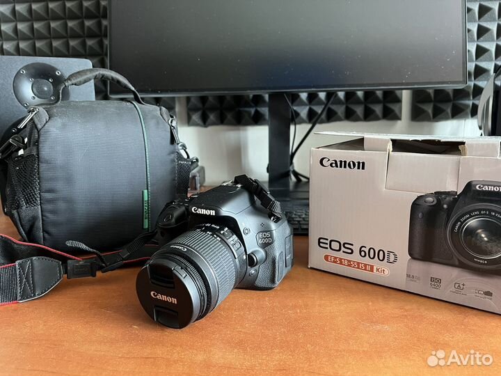 Зеркальный фотоаппарат canon 600d