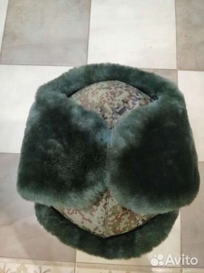 Шапка ушанка военная