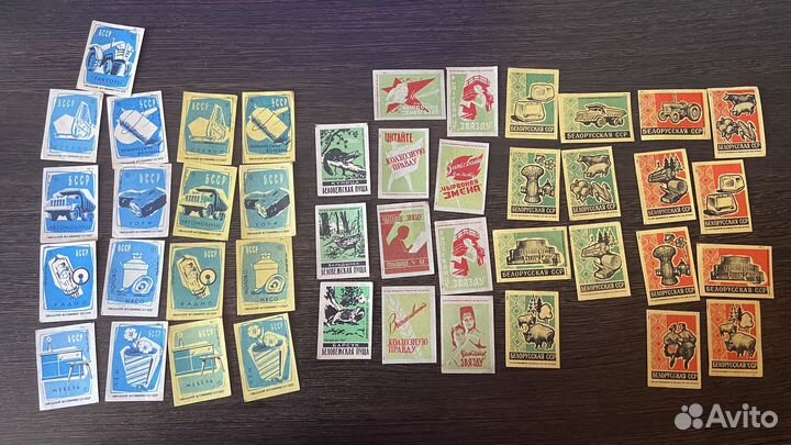 Спичечные этикетки 1961
