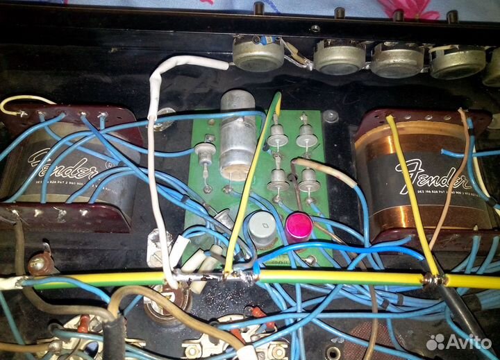 Fender Bassman Amp гитарный ламповый на запчасти