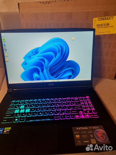 MSI Katana b12vek - 268xru