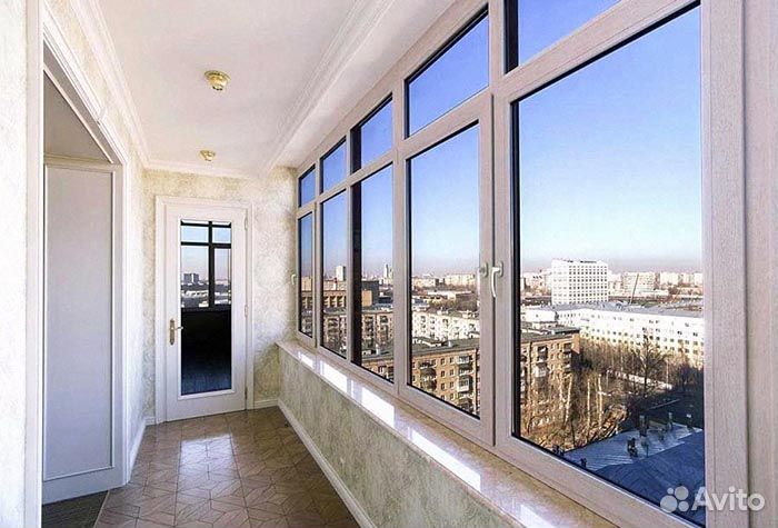 Остекление балкона, лоджии