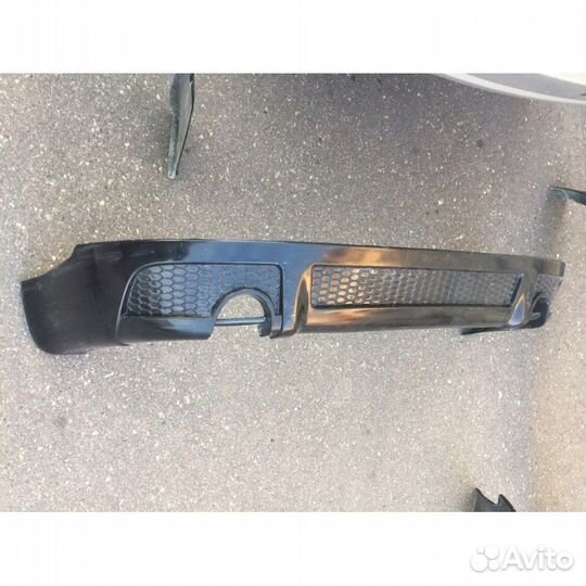 Юбка заднего бампера Audi A4 B6 CSR