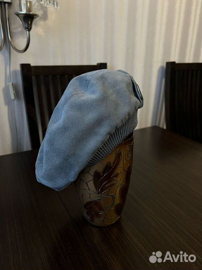 Берет женский замшевый. Межсезонье