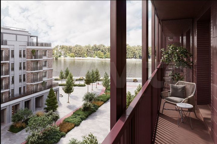 2-к. квартира, 75,8 м², 5/9 эт.