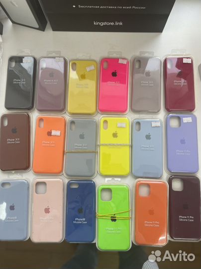 Чехлы силиконовые от 6s до 13 pro max