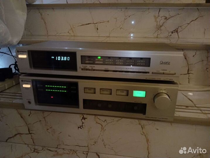 Усилитель Hitachi (Lo-D) HA-M70 и тюнер FT-M70