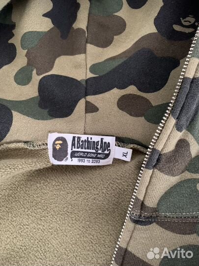 Zip hoodie bape