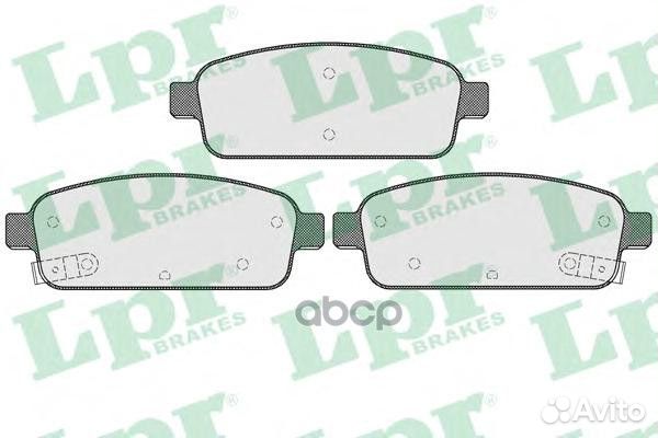 Колодки тормозные chevrolet cruze 09/orlando