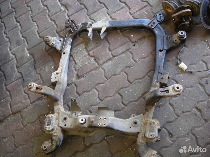 Как снять подрамник опель астра