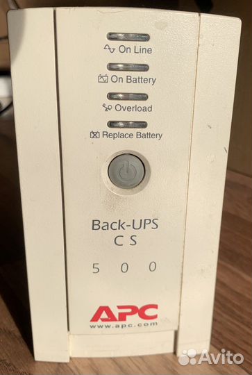 Ибп APC 500 back-ups cs