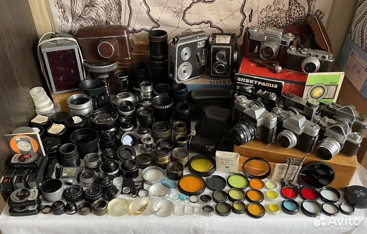 Набор с фотооборудованием СССР и др