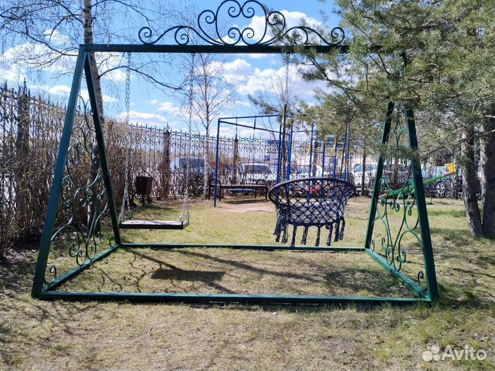 Детские качели для дачи