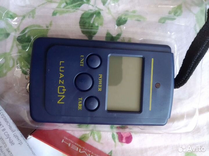 Весы безмен электронный