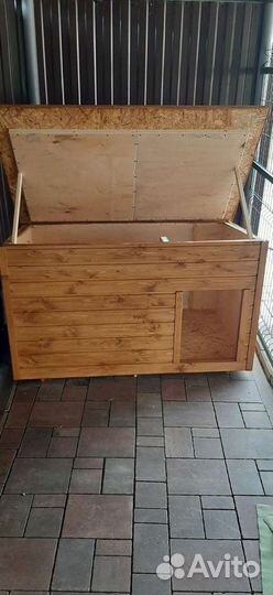 Будка для собаки утепленная