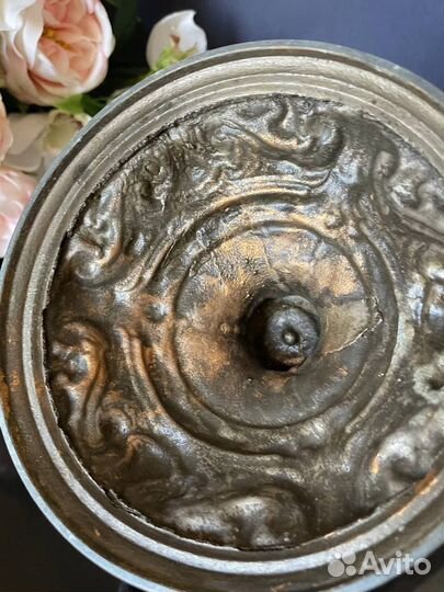 Шикарная ваза кашпо на ножке