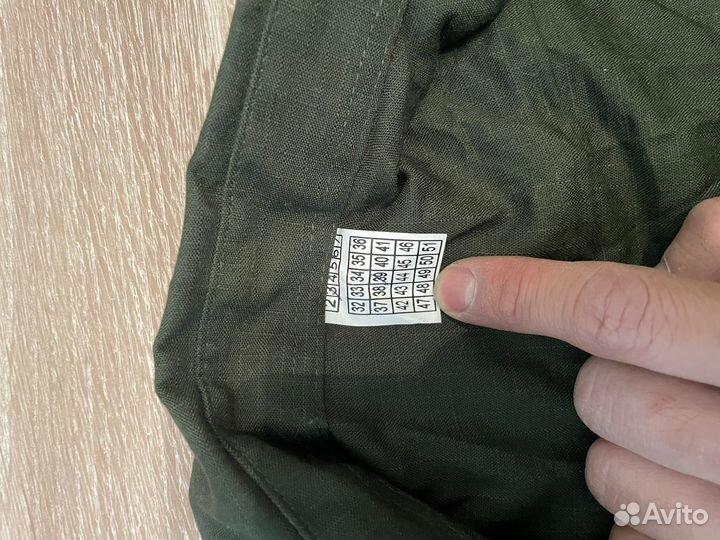 Рубашка офисная военная зеленая