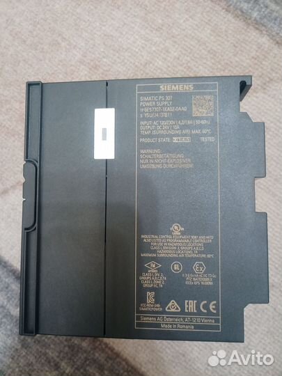 Блок питания simatic PS307