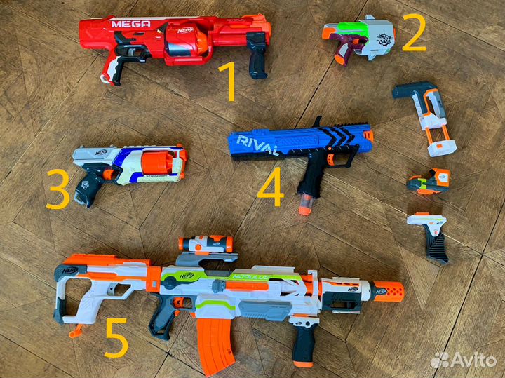 Бластеры nerf