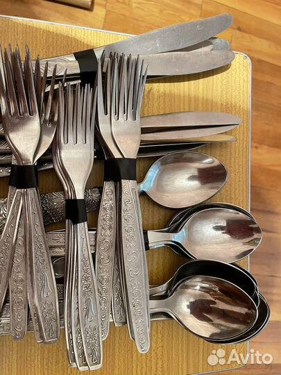 Набор столовых приборов СССР нержавейка