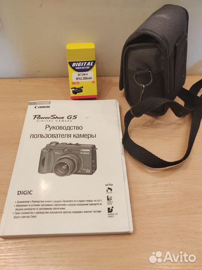 Компактный фотоаппарат Canon G5