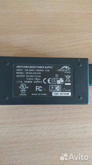 PoE-инжектор Ubiquiti POE-24-24W