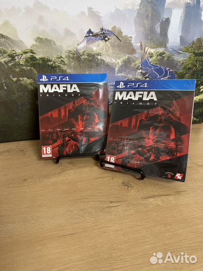 Диск для Ps4/Ps5 MafIa Trilogy новый