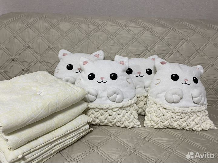 Бортики в детскую кроватку