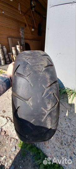 Заднее колесо на мотоцикл