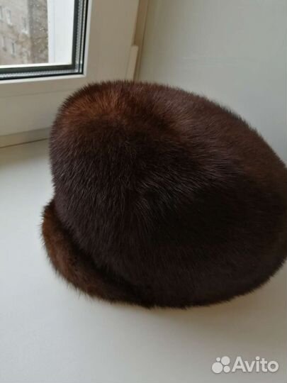 Шапка норковая женская